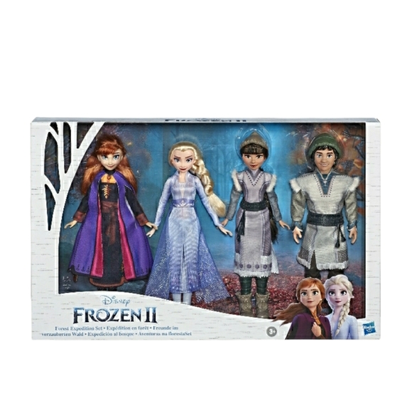 Disney | Toys | Disney Frozen 2 Forest Expedition 4 Doll Playset Elsa ...